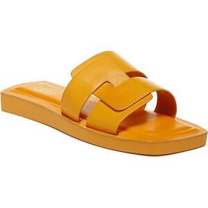 NWB Franco Sarto Capri Womens Leather Slip On Slide Sandals